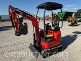 AGT QK18K-C MINI EX, OPEN CAB, ROPS, 48