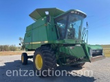 1996 JD 9500 COMBINE, CHOPPER, EXTENSIONS,