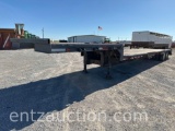 1981 TRANSCRAFT STEP DECK TRAILER,
