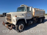 1979 FORD 8000 WATER TRUCK, CAT 3208 DIESEL,