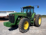 1995 JD 8200 TRACTOR, MFWA, 3PT, LARGE PTO, PS,