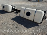 SET OF SADDLE TANKS FOR 4X4 ARTICULATING TRACTOR