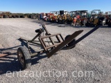 1 BALE HAY BUGGY W/ WINCH, NO TITLE,
