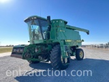1999 JD 9610 COMBINE, BIN EXT. CHOPPER (NEEDS