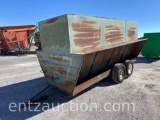 RANCHERS PRIDE 16' PORTABLE CATTLE FEEDER,