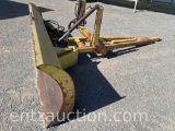 DEGELMAN 10' DOZER BLADE, BROKEN CYLINDER