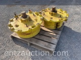 SET OF TRACTOR WHEEL WEIGHTS
