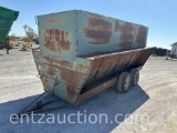 LEHMAN 16' PORTABLE FEEDER, TA