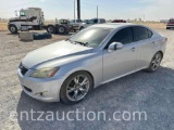 2009 LEXUS IS250 CAR, 4 DOOR, AUTO,