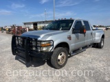 2008 FORD LARIAT F350 PICKUP, 6 SPEED, DIESEL,