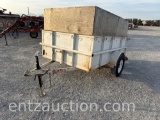 BIG TEX UTILITY TRAILER, 5' X 8', 48