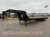 2011 MAXEY FLATBED TRAILER, 32' X 102