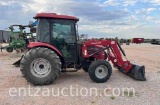 2015 MAHINDRA 2565 TRACTOR, C&A, FWA, 3PT, PTO