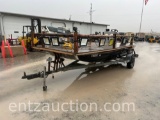 1977 FLAT BOTTOM 18' JOHN BOAT, CUSTOM BUILT,