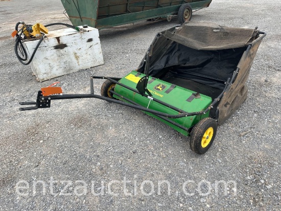JD LAWN SWEEPER, 4', GROUND DRIVE