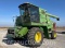 1983 JD 7720 COMBINE, FACTORY BIN EXTENSIONS,