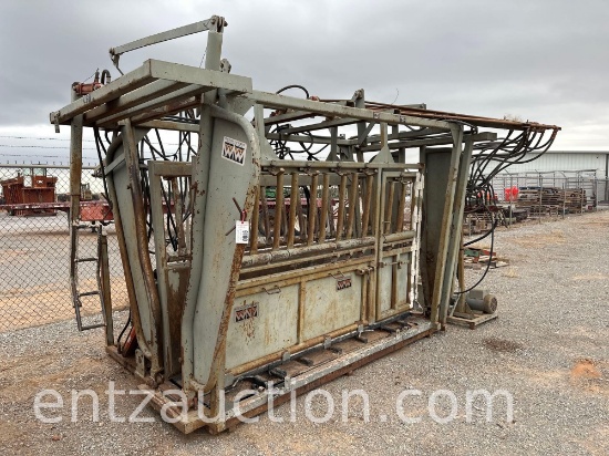 WW HYD. SQUEEZE CHUTE, 116", HYD. TILT, HEAD