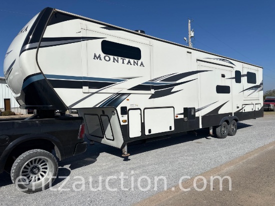 2021 KEYSTONE MONTANA 379 RD TRAVEL TRAILER,