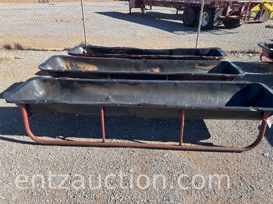 POLY FEED TROUGHS, 10'