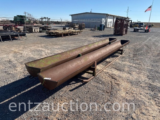 FEED TROUGHS, 20' X 2' *SOLD TIMES THE QUANTITY*