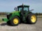 2012 JD 7200R TRACTOR, FWA, 3PT, PTO, QUICK HITCH,