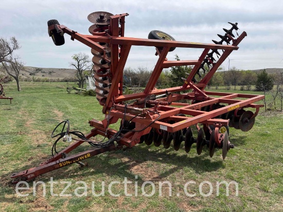 SUNFLOWER 1321 OFFSET DISC, 14', SINGLE FOLD,