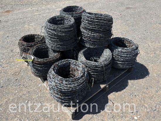 ROLLS OF USED BARBED WIRE *SOLD TIMES