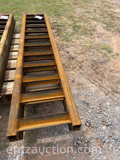 1 SET OF 80" STEEL RAMPS