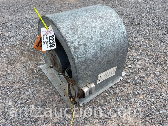 SQUIRREL CAGE FAN, 220 V, MULTI SPEED