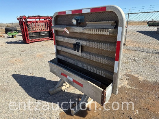 MERRITT HEADACHE RACK W/ CHAIN BUCKET