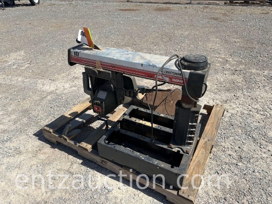 CRAFTSMAN 10" RADIAL SAW & CRAFTSMAN
