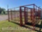 CUSTOM BUILT CATTLE SALE RING, 11' X 20' X 82