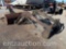 BISON FRONT END LOADER, 7' BUCKET W/ SPIKES,