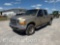 2001 FORD F350 PICKUP, CREW CAB, SINGLE WHEEL,