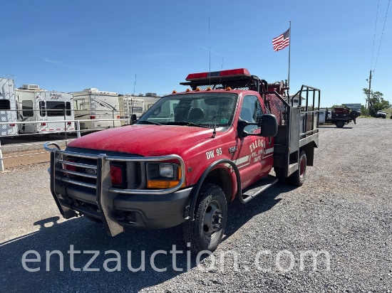 1999 FORD F350 XL SUPER DUTY BRUSH TRUCK,