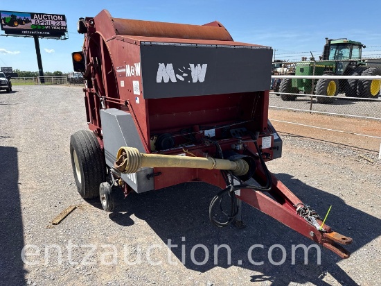M&W ROUND BALER, MODEL: 4500, 540 PTO