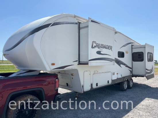 2011 CRUSADER BY FOREST RIVER 5TH WHEEL TRAVEL