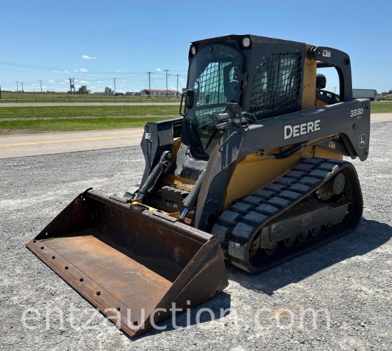 2012 JD 333D SKID STEER, DIESEL, TRACKS,