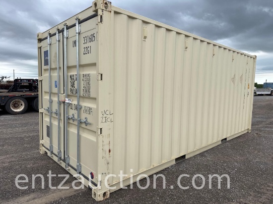 2024 SHIPPING CONTAINER, 96" WIDE