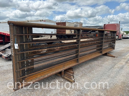 24' FREESTANDING PANELS, 59", 3/4" SUCKER ROD,