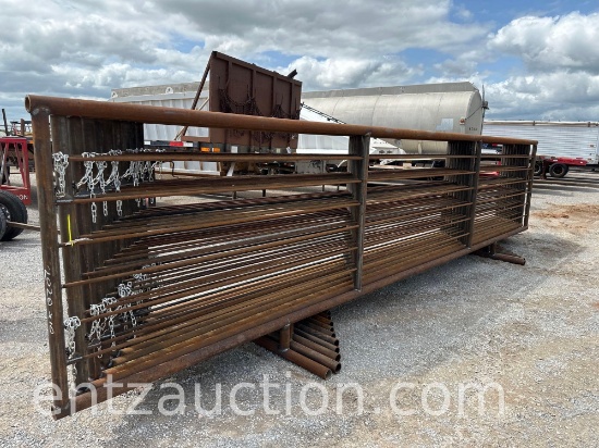 24' FREESTANDING PANELS, 59", 3/4" SUCKER ROD,