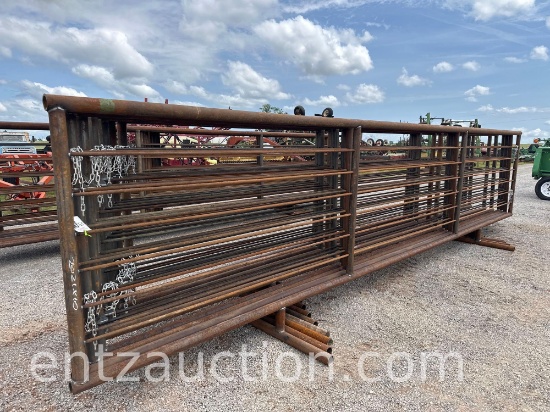 24' FREESTANDING PANELS, 59", 3/4" SUCKER ROD,