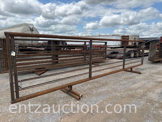 24' FREESTANDING PANELS, 59", 3/4" SUCKER ROD,