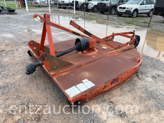 WOODS 6' BRUSH BULL ROTARY MOWER, 3PT, SN: 874513