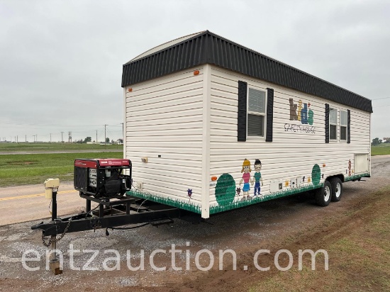 1997 SMOKE TRAINING TRAILER, 8' X 28', BP, TA