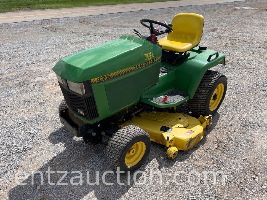 JD 425 AWS RIDING LAWNMOWER,