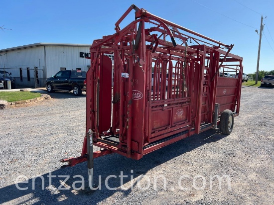 PALCO PORTABLE CHUTE / ALLEY, LEFT HAND MANUAL