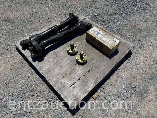 HEADER CONVERSION KIT: PTO SHAFTS & BEARING HANGERS