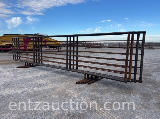 FREESTANDING PANELS, 24' X 59", 2 5/8" PIPE,
