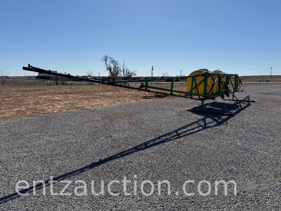 JD SPRAYER, 60' BOOM, 3PT, 2) 335 GAL. POLY